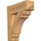 Ekena Millwork Olympic Rough Sawn Arts and Crafts Outlooker, Western Red Cedar, 8"W x 24"D x 24"H OUT08X24X24OLY03RWR - alternate 1